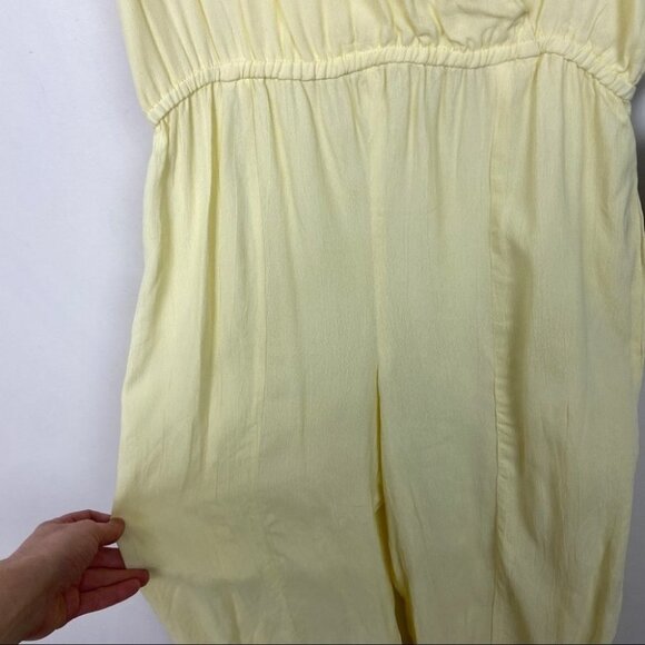 NWT Revolve Privacy Please Yellow Jumpsuit Gansel Size XS New With Tags Bohemian - Picture 9 of 14